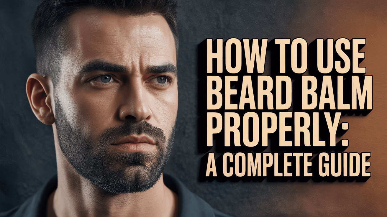 How to Use Beard Balm