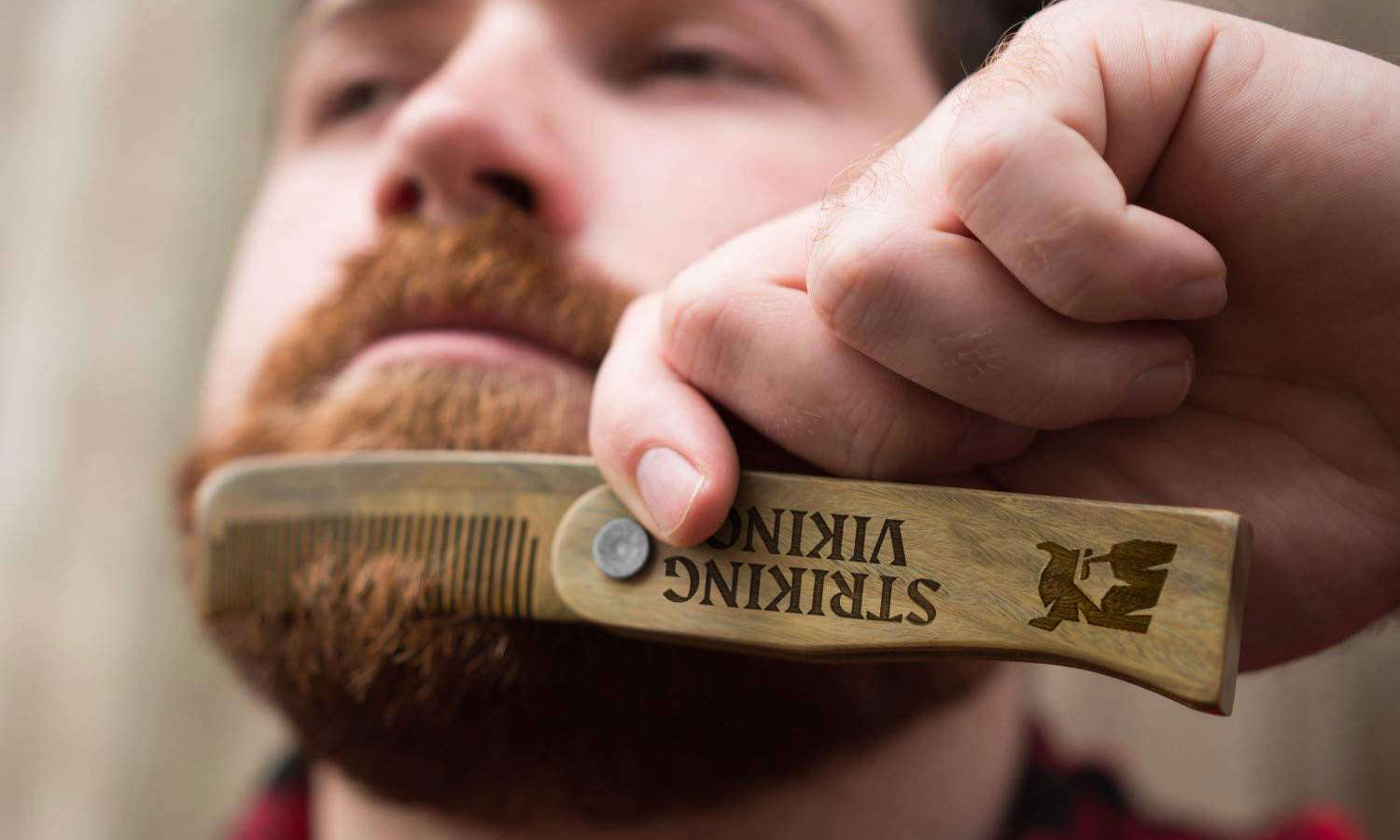viking beard comb