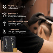 ONTAKI Hair Thinning Shears Kit (7")