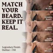 Beard Filler Pen - Dual Tip Pencil & Brush