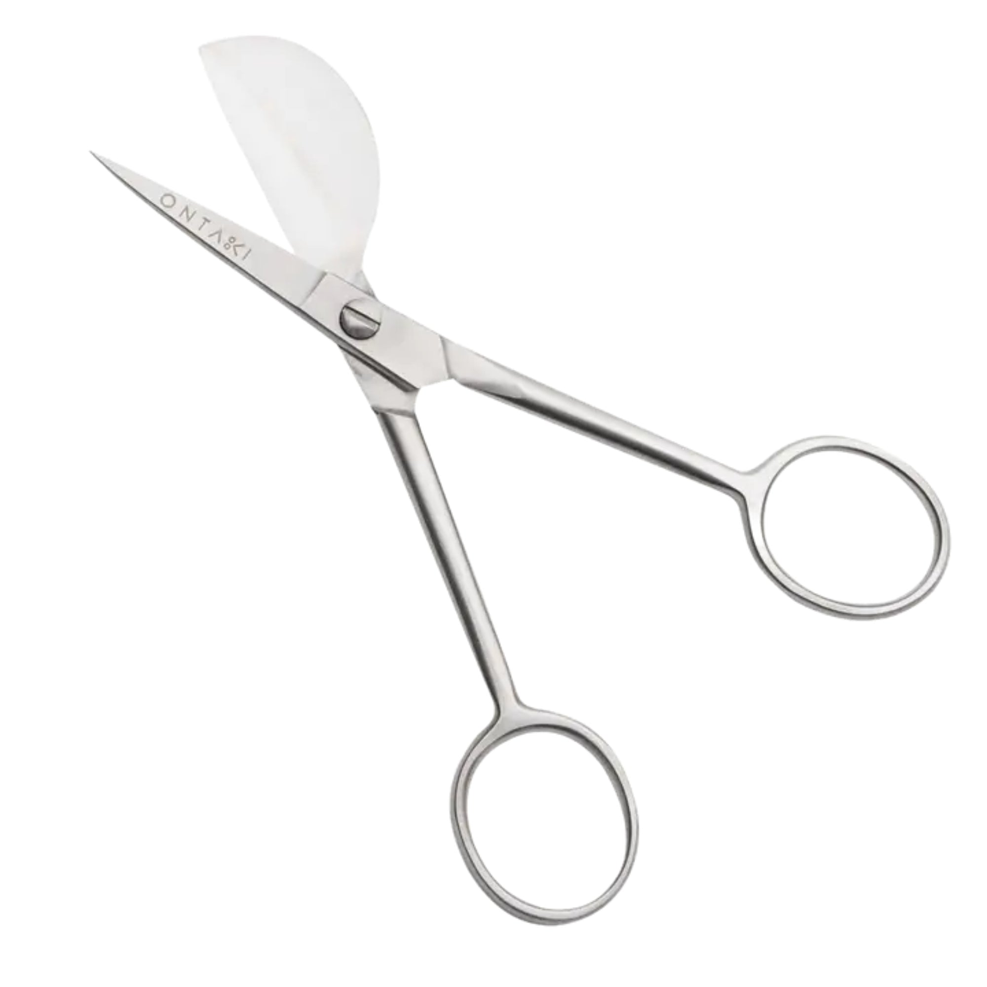 ONTAKI Duckbill Applique Scissors 4.5 Inch – Carbon Steel Fabric & Thread Cutting Scissors