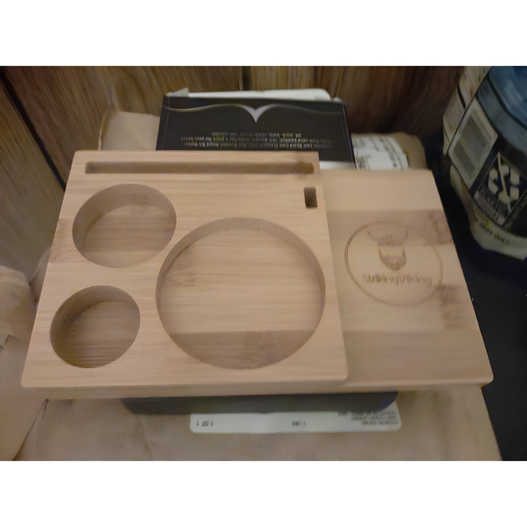 Striking Viking Wooden Beard Care Caddy – Board Only