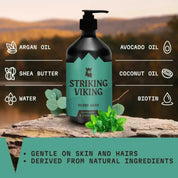 Champú para Barba - Menta Natural y Eucalipto