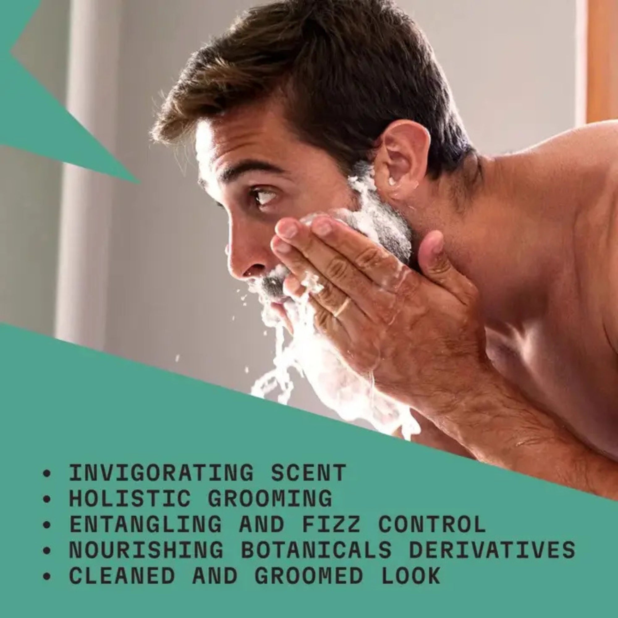 Champú para Barba - Menta Natural y Eucalipto