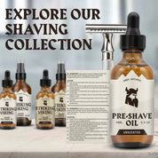 Aceite Pre Afeitado para Hombres - Sin Fragancia