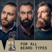 Striking Viking Vanilla Beard Growth Kit with Biotin Oil & 0.25mm Derma Roller