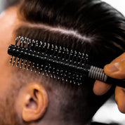 Charlemagne Round Hair Brush for Men – Professional Styling Brush for Volume & Blow Drying