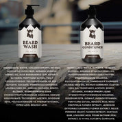Beard Shampoo & Beard Conditioner (Unscented)