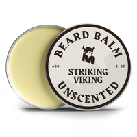Striking Viking Unscented Beard Balm – Natural Beard Styling &amp; Conditioning