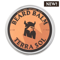 Beard Balm for Men | Terra Sol, Natural Beard Balm with Shea Butter &amp; Jojoba