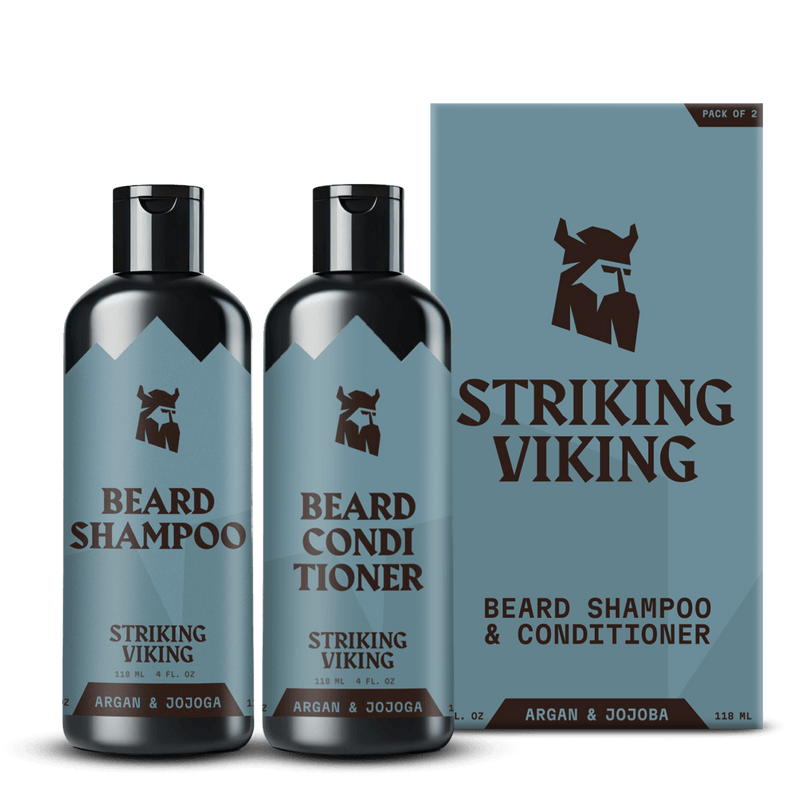 Beard Shampoo & Conditioner Cologne - Argan & Jojoba Oil