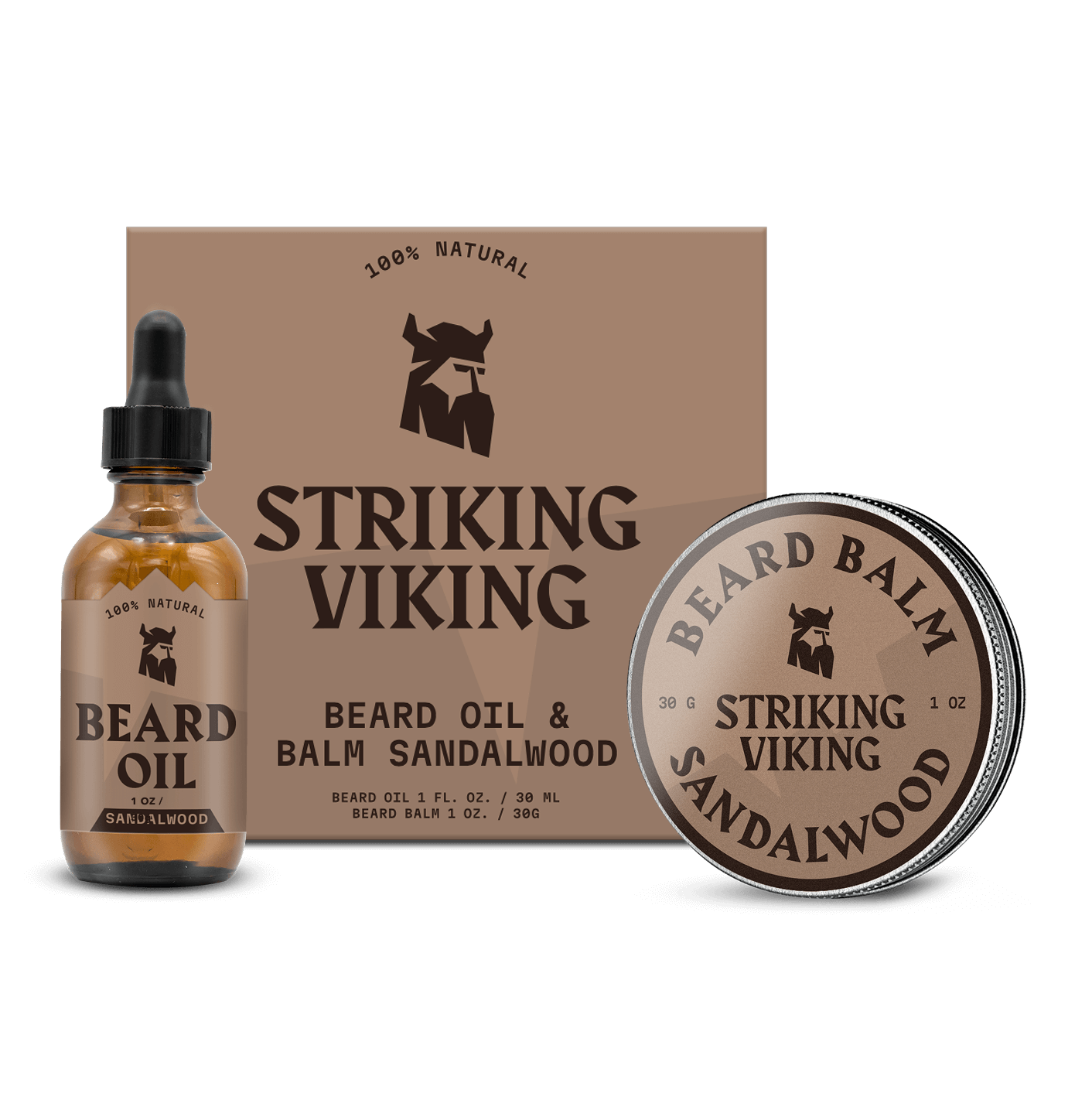 Aceite y bálsamo para barba - Sándalo